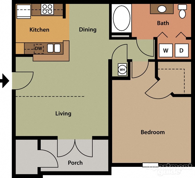 The Cove floor plan
